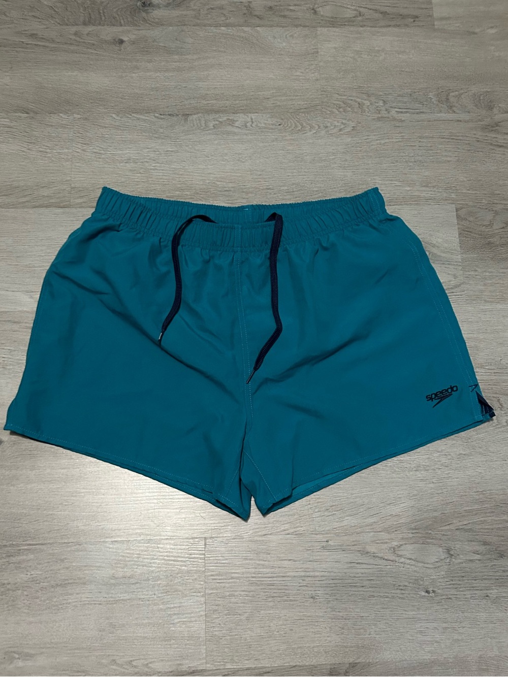 Speedo Teal Swim Shorts with Drawstring